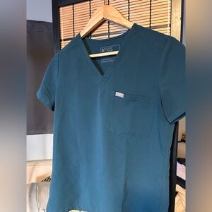 Figs Scrub Top Catarina (Teal)